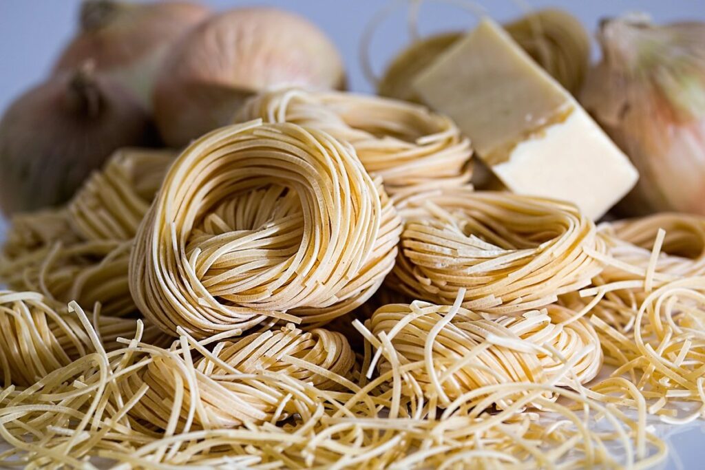 pasta necklace for kids