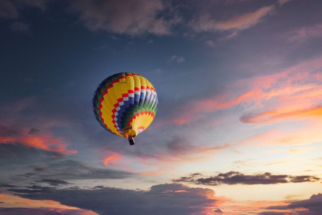 hot air balloon crafts for preschoolers