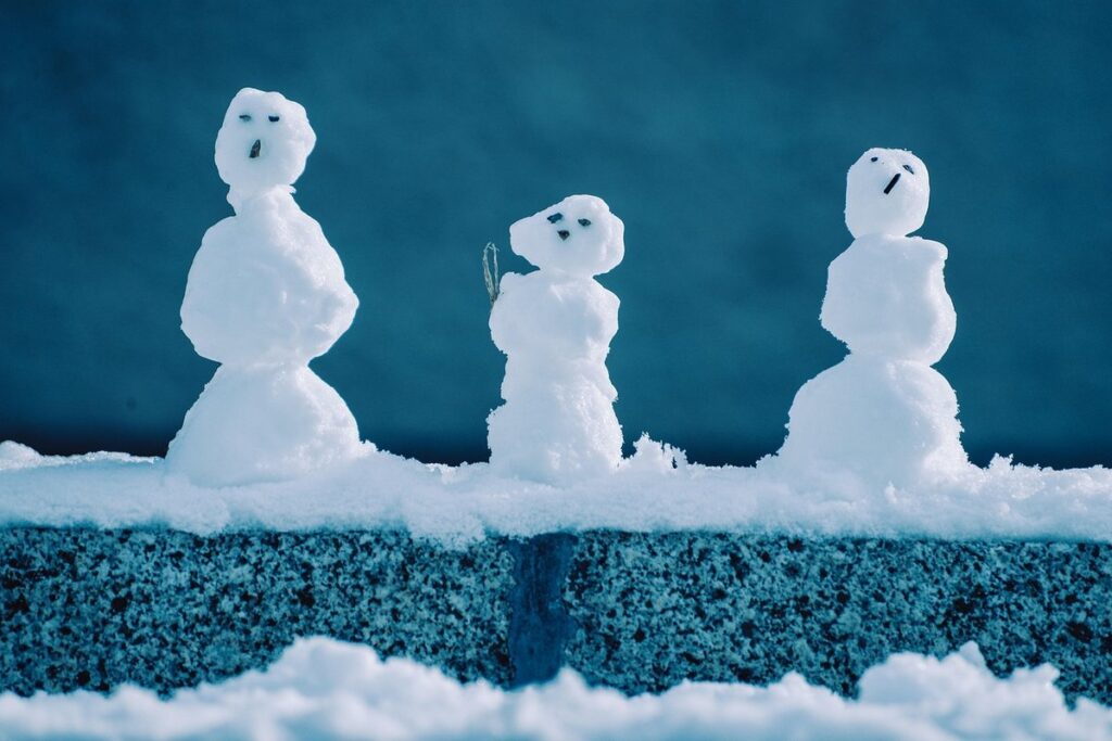 snow craft for preschoolers