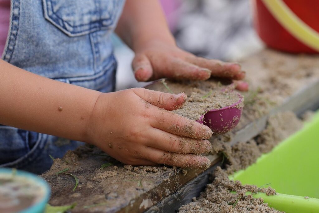 table activities for 1 year olds