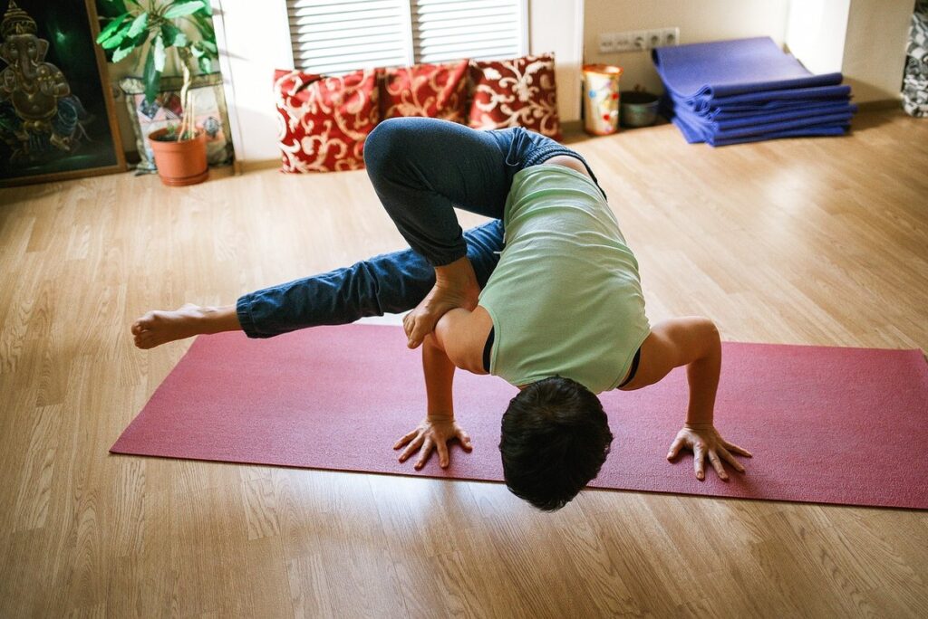 family yoga time
