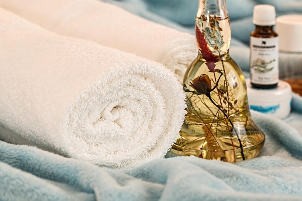 Infant massage oil