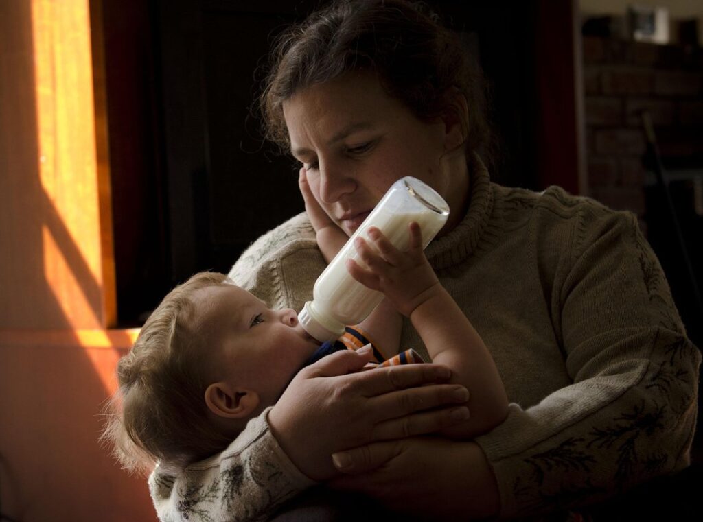 paced bottle feeding