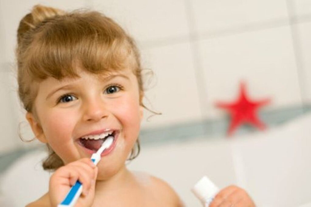 toothbrushing routine for kids